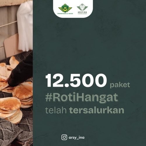 Paket Roti Telah Tersalurkan